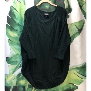 EXPRESS Circle Hem Tunic Sweater